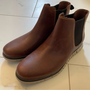 Cole Haan Zero Grand Brown Chelsea Boot 10W EUC